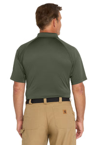 CornerStone - Select Snag-Proof Tactical Polo - Tactical Green Back