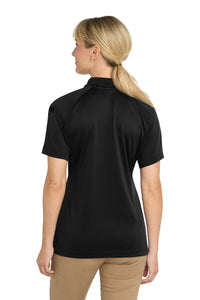 CornerStone Women's Select Snag-Proof Tactical Polo - Black Back