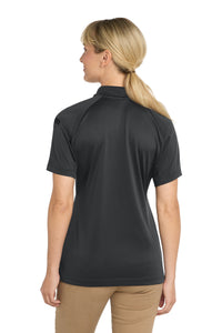 CornerStone Women's Select Snag-Proof Tactical Polo - Charcoal Back