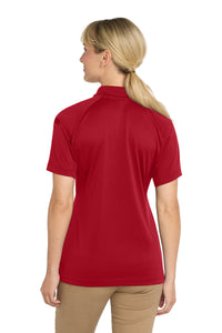 CornerStone Women's Select Snag-Proof Tactical Polo - Red Back