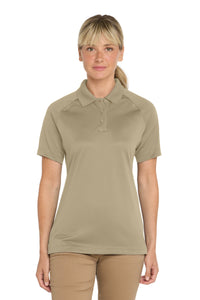 CornerStone Women's Select Snag-Proof Tactical Polo - Tan