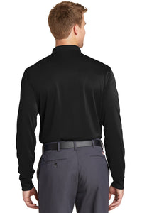 CornerStone Select Snag-Proof Long Sleeve Polo - Black Back