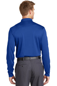 CornerStone Select Snag-Proof Long Sleeve Polo - Royal Back