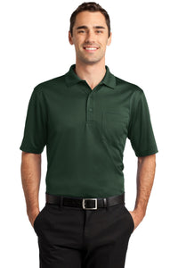 CornerStone Select Snag-Proof Pocket Polo - Dark Green