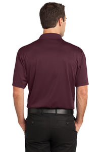 CornerStone Select Snag-Proof Pocket Polo - Maroon Back