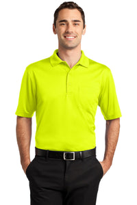 CornerStone Select Snag-Proof Pocket Polo - Safety Yellow