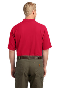 DISCONTINUED CornerStone - EZCotton Tactical Polo - Red Back