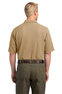 DISCONTINUED CornerStone - EZCotton Tactical Polo - Tan Back