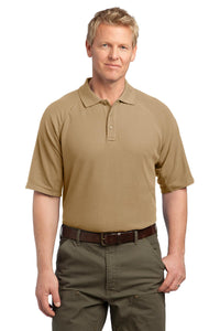 DISCONTINUED CornerStone - EZCotton Tactical Polo - Tan