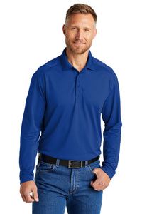 CornerStone Select Lightweight Snag-Proof Long Sleeve Polo CS418LS - Royal