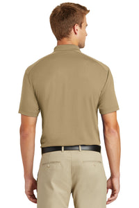 CornerStone Select Lightweight Snag-Proof Polo - Tan Back