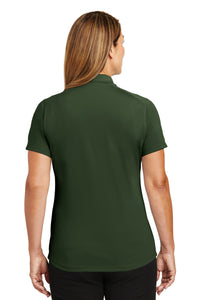 CornerStone Women's Select Lightweight Snag-Proof Polo - Dark Green Back