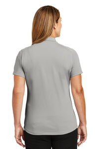 CornerStone Women's Select Lightweight Snag-Proof Polo - Light Grey Back