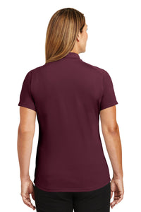 CornerStone Women's Select Lightweight Snag-Proof Polo - Maroon Back