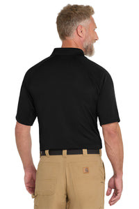 CornerStone  Select Lightweight Snag-Proof Tactical Polo - Black Back