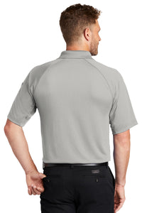 CornerStone  Select Lightweight Snag-Proof Tactical Polo - Light Grey Back