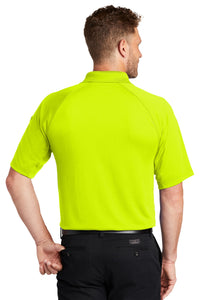 CornerStone  Select Lightweight Snag-Proof Tactical Polo - Safety Yellow Back