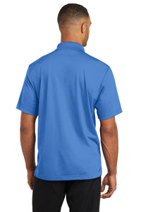 CornerStone Micropique Gripper Polo - Blue Lake Back