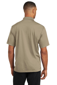 CornerStone Micropique Gripper Polo - Tan Back