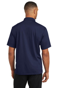 CornerStone Micropique Gripper Polo - True Navy Back