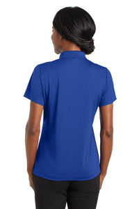DISCONTINUED CornerStone Ladies Micropique Gripper Polo - True Royal Back