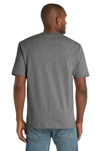 CornerStone  Workwear Pocket Tee CS430 - Heathered Charcoal Back