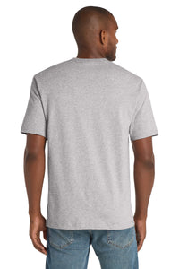 CornerStone  Workwear Pocket Tee CS430 - Heather Grey Back