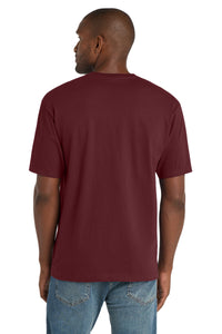 CornerStone  Workwear Pocket Tee CS430 - Maroon Back