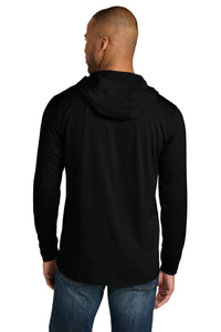 CornerStone Workwear Pro Long Sleeve Hooded Tee CS440LSH - Black Back