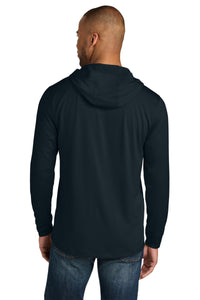 CornerStone Workwear Pro Long Sleeve Hooded Tee CS440LSH - Navy Back