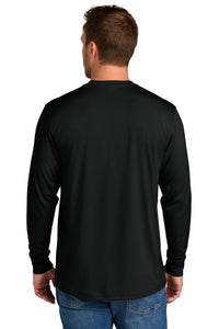 CornerStone Workwear Pro Long Sleeve Pocket Tee CS440LSP - Black Back