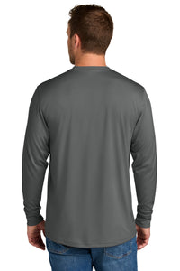 CornerStone Workwear Pro Long Sleeve Pocket Tee CS440LSP - Metal Grey Back