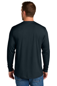 CornerStone Workwear Pro Long Sleeve Pocket Tee CS440LSP - Navy Back