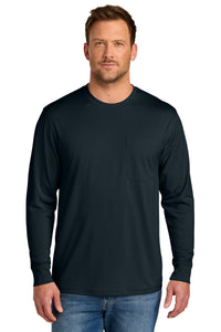 CornerStone Workwear Pro Long Sleeve Pocket Tee CS440LSP - Navy
