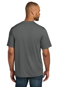 CornerStone Workwear Pro Short Sleeve Pocket Tee CS440P - Metal Grey Back