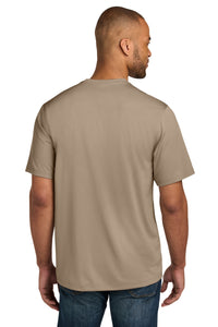CornerStone Workwear Pro Short Sleeve Pocket Tee CS440P - Silver Tan Back