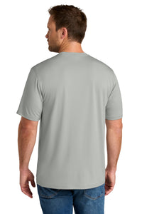 CornerStone Workwear Pro Short Sleeve Tee CS440 - Light Grey Back