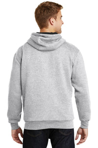 CornerStone - Heavyweight Full-Zip Hooded Sweatshirt with Thermal Lining - Athletic Heather Back