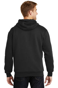 CornerStone - Heavyweight Full-Zip Hooded Sweatshirt with Thermal Lining - Black Back