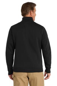 CornerStone 1/2-Zip Job Shirt - Black Back