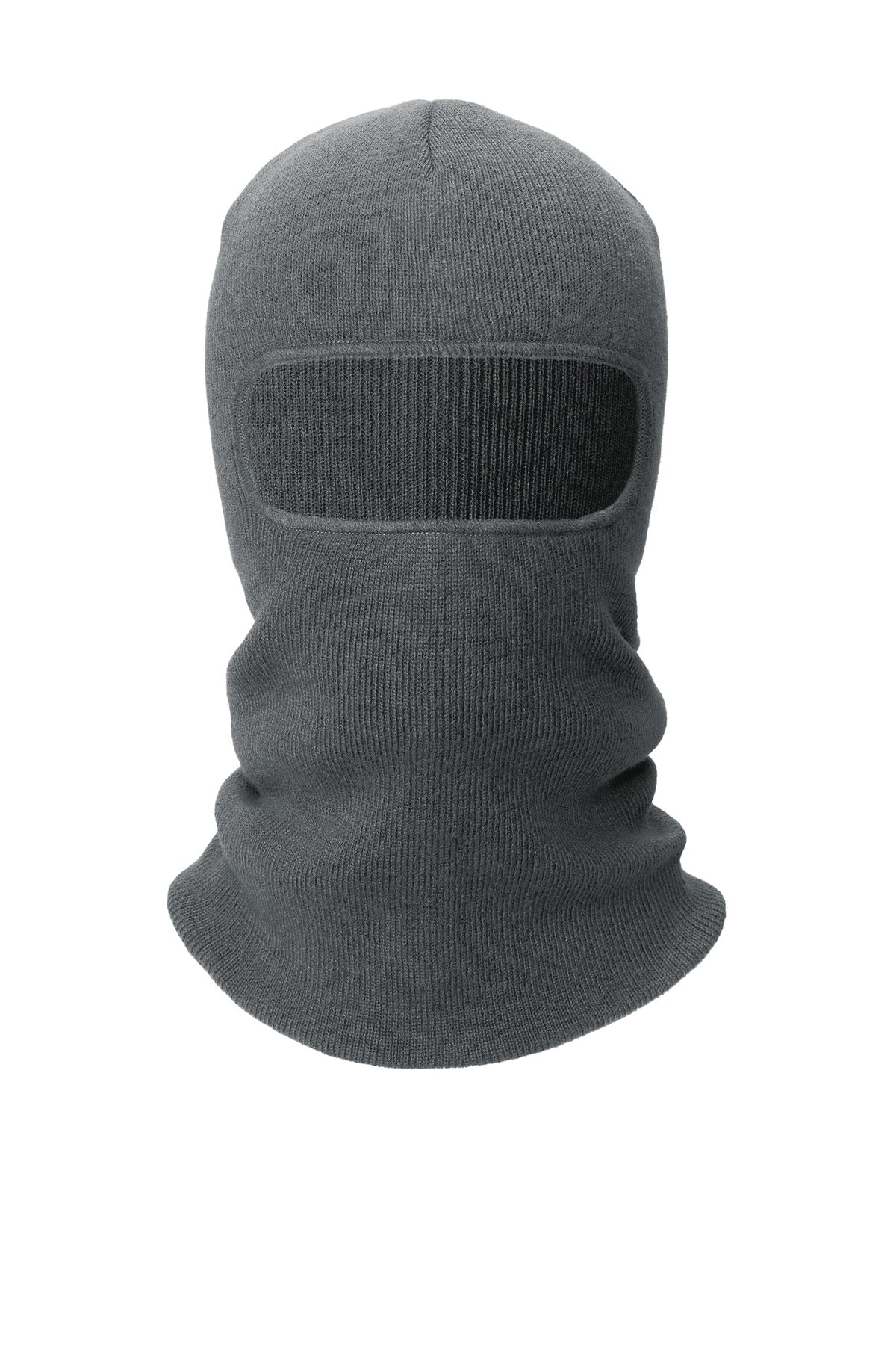 CornerStone Rib Knit Face Mask CS805 - Charcoal