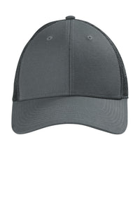 CornerStone  Canvas Mesh Back Cap - Charcoal