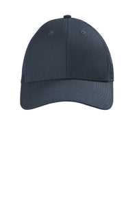 CornerStone  Canvas Mesh Back Cap - Navy Blue