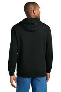 CornerStone Tough Fleece Pullover Hoodie CSF630 - Black Back