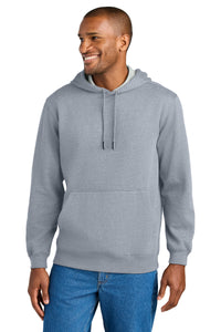 CornerStone Tough Fleece Pullover Hoodie CSF630 - Heather Grey