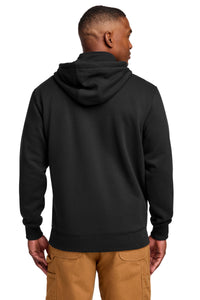 Carhartt  Rain Defender  Paxton Heavyweight Hooded Zip Mock Sweatshirt - Black Back