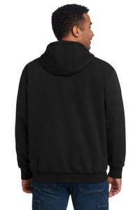 Carhartt Midweight Thermal-Lined Full-Zip Sweatshirt CT104078 - Black Back