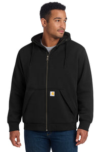Carhartt Midweight Thermal-Lined Full-Zip Sweatshirt CT104078 - Black