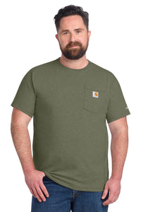 Carhartt Force Short Sleeve Pocket T-Shirt CT106652 - Basil Heather