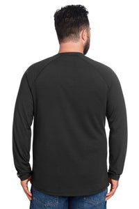 Carhartt Force Long Sleeve Pocket T-Shirt CT106656 - Black Back